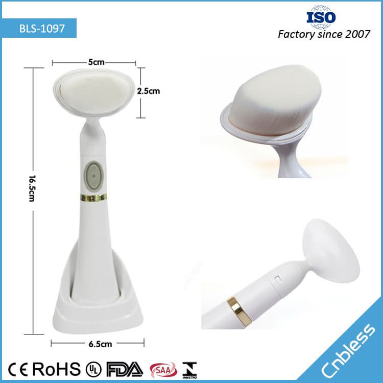 electric facial sonic vibrating personal cleanser brush